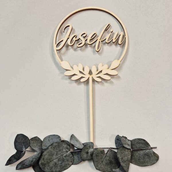 Caketopper "Blütenkreis"