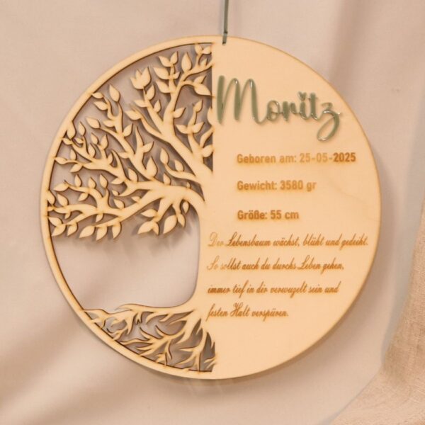 Lebensbaum Tauf- oder Geburtsgeschenk