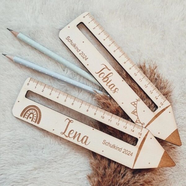 Lineal mit Lesehilfe