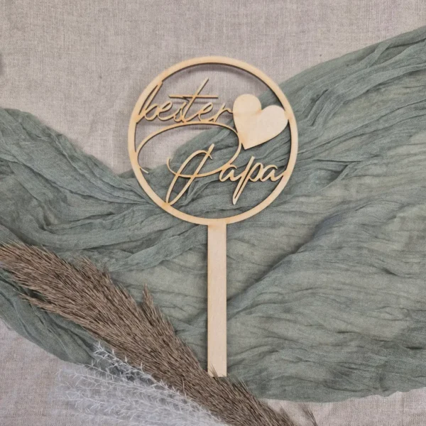 Caketopper "Bester Papa"