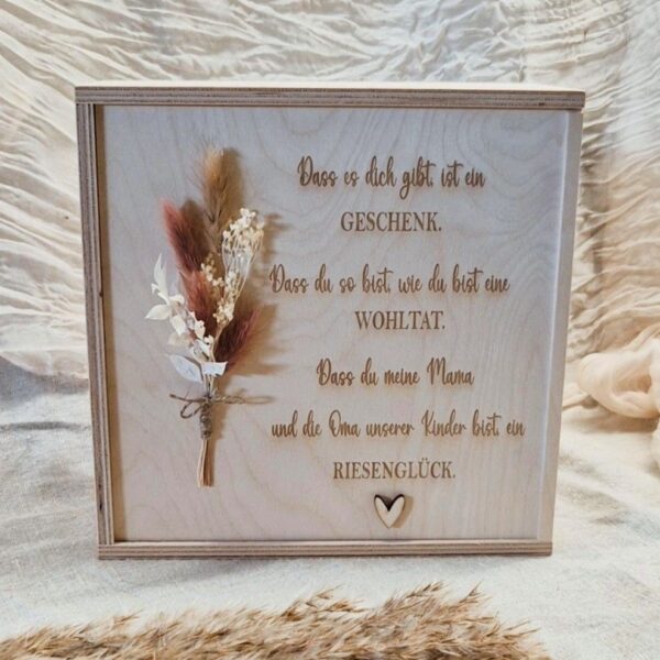 Holzbox "Riesenglück"