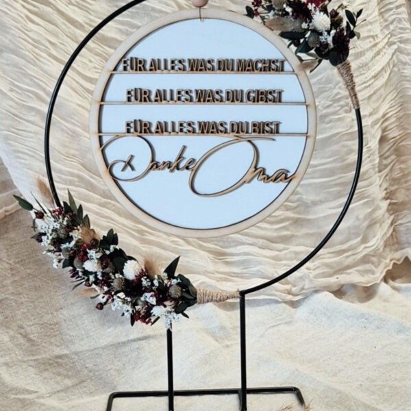 Stand-Loop "danke Oma"