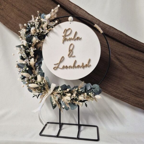 Standloop "Hochzeit" personalisiert